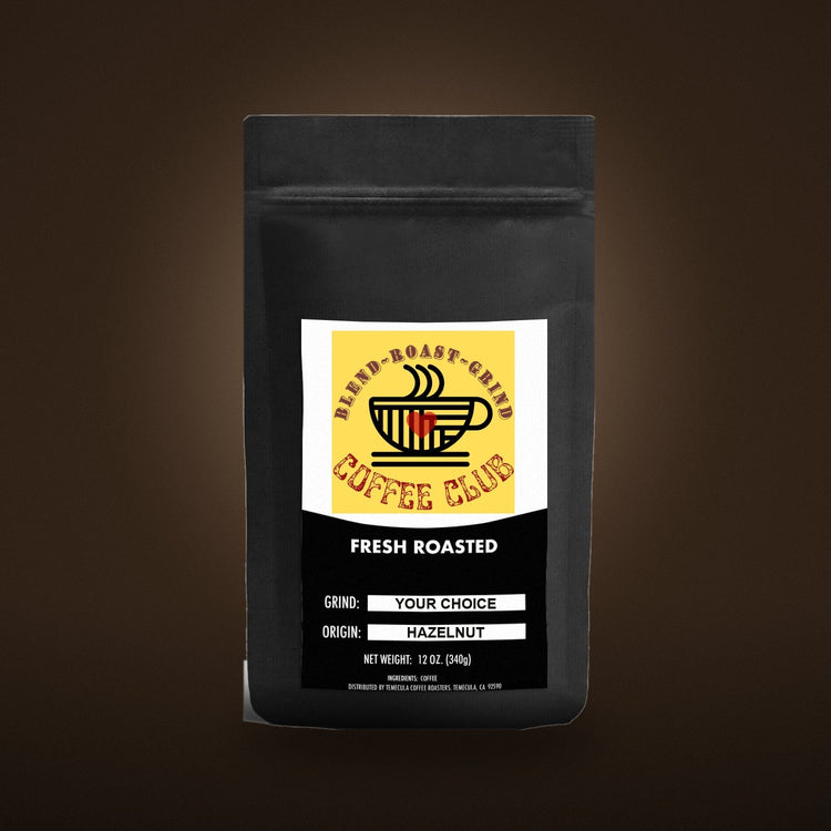 Hazelnut coffee bag