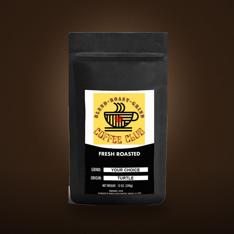 Turtle coffee bag