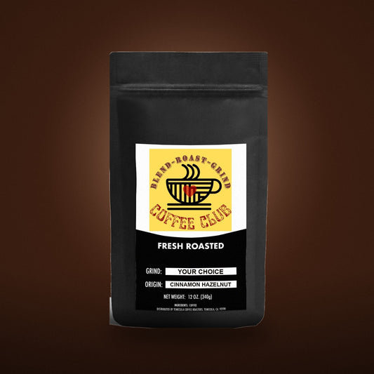 Cinnamon Hazelnut coffee bag