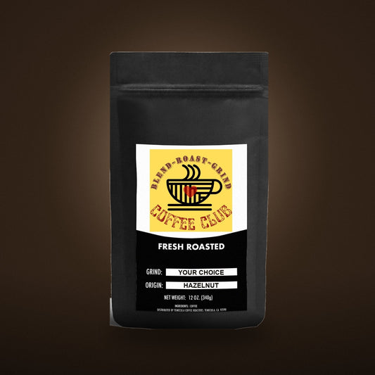 Hazelnut coffee bag