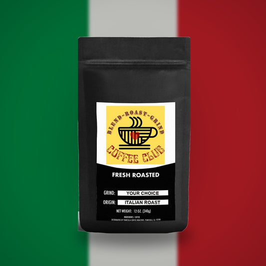 Italian Roast coffee bag
