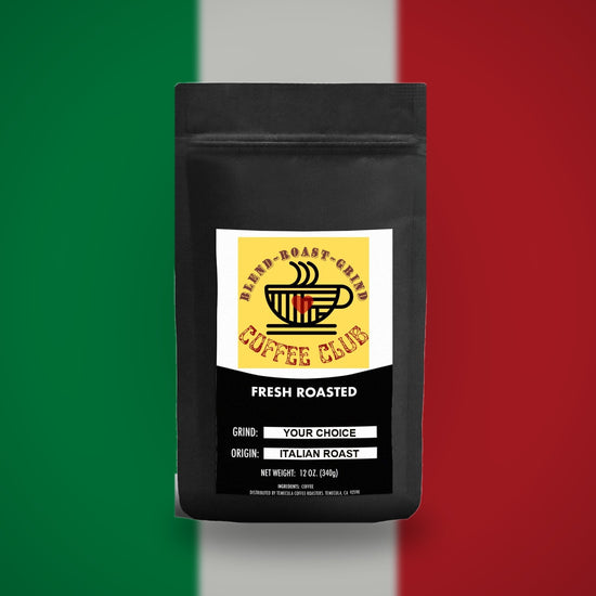 Italian Roast coffee bag
