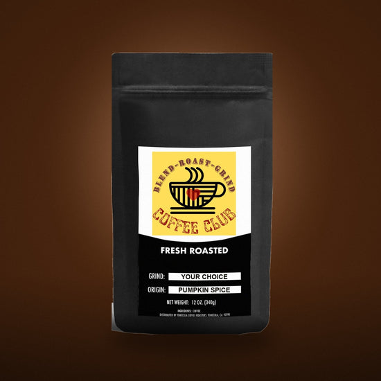 Pumpkin Spice coffee bag