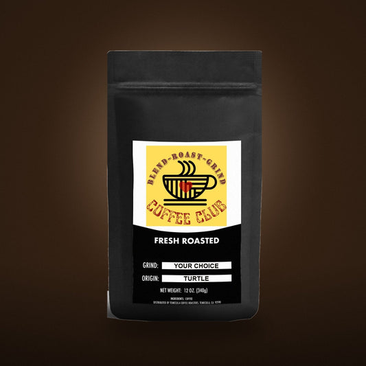 Turtle coffee bag
